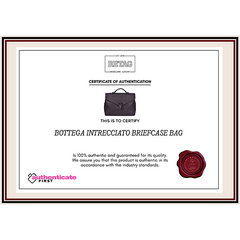 Bottega Intrecciato Briefcase Bag