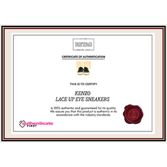 Kenzo Lace Up Eye Sneakers