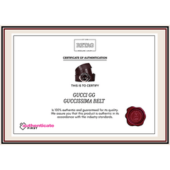 Gucci Gg Guccissima Belt