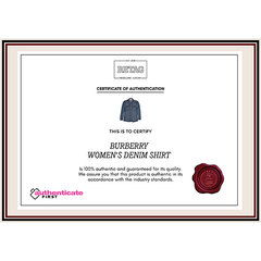 Burberry Women'S Denim Shirt