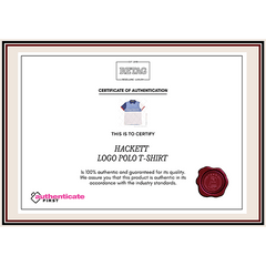 Hackett Logo Polo T-Shirt
