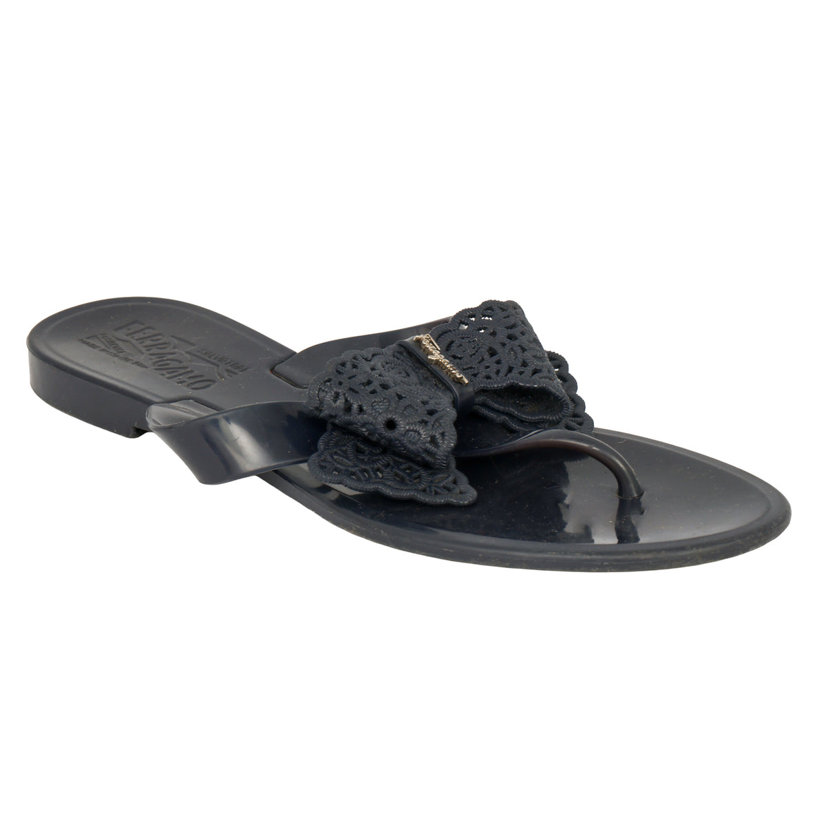 Salvatore Ferragamo Size: 6 | EU 36.5 Laser-Cut Slipper