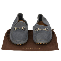 Gucci Size: 8.5 | EU 42.5 Suede Horsebit Driving Loafers
