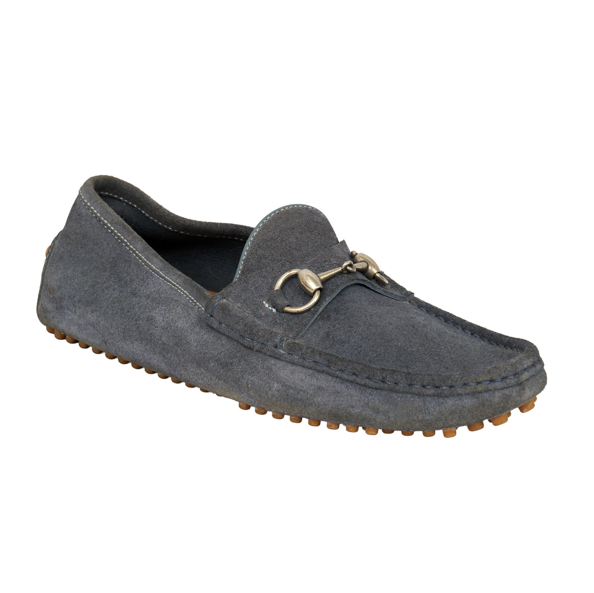 Gucci Size: 8.5 | EU 42.5 Suede Horsebit Driving Loafers