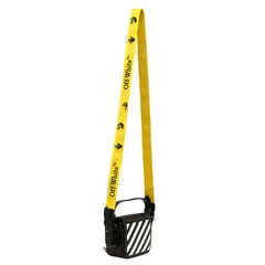 Off White Diag Mini Binder Clip Flap Bag