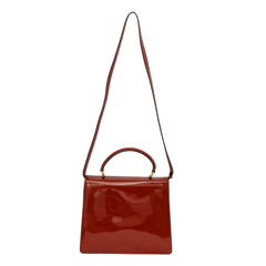 Roberto Cavalli Mirror Top Handle Crossbody Bag
