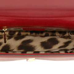 Roberto Cavalli Mirror Top Handle Crossbody Bag