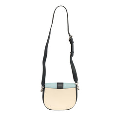 Coach Georgie Saddle Colorblock Leather Crossbody
