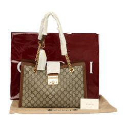 Gucci Padlock GG Supreme Shoulder Bag