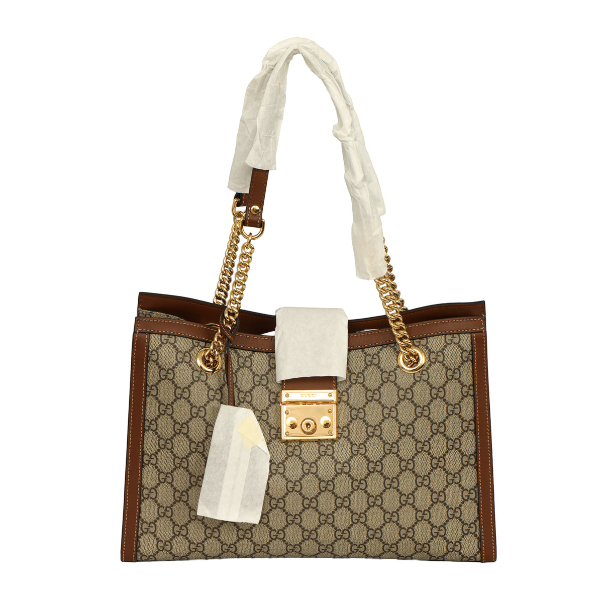 Gucci Padlock GG Supreme Shoulder Bag