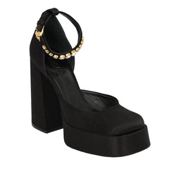 VERSACE EU-40 MEDUSA AEVITAS PLATFORM PUMPS 