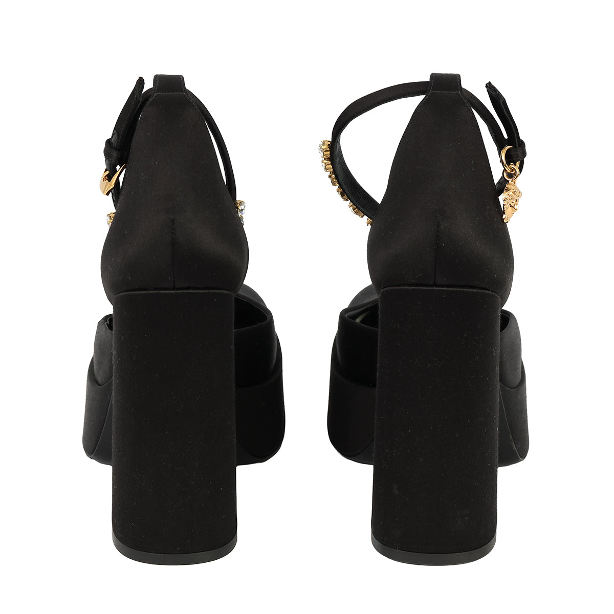 VERSACE EU-40 MEDUSA AEVITAS PLATFORM PUMPS 
