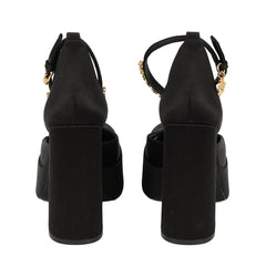 VERSACE EU-40 MEDUSA AEVITAS PLATFORM PUMPS 