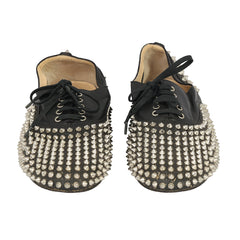 CHRISTIAN LOUBOUTIN EU-40 FREDDY SPIKE OXFORD SHOES 