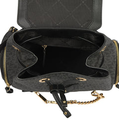 MICHAEL KORS JET SET LARGE SIGNATURE BACKPACK 