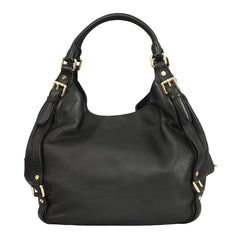 MICHAEL KORS BLACK BEDFORD HOBO BAG 