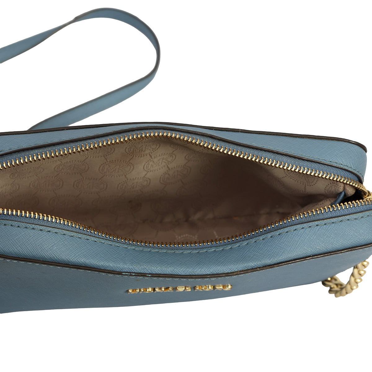 MICHAEL KORS BLUE CROSSBODY SLING BAG 