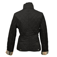 BURBERRY SIZE-XS BLACK QUILTED JACKET 