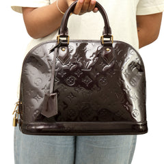 Louis Vuitton Vernis Alma PM Handbag
