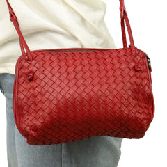 Bottega Veneta Intrecciato Nodini Crossbody Bag