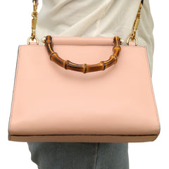 Gucci Nymphaea Bamboo Top Handle Bag