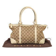 Gucci GG Canvas Lovely Heart Tote Bag