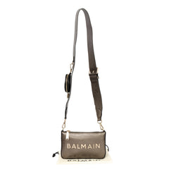 Balmain B-Army Grained Leather Multi-Pouch Crossbody
