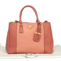 PRADA BI COLOR SAFFIANOMEDIUM LUX GALLERIA