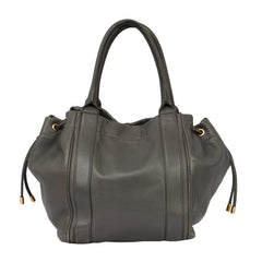 Salvatore Ferragamo Vara Ribbon Pleated Leather Bag