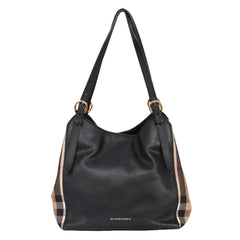 BURBERRY CANTERBURY HOUSE CHECK TOTE BAG