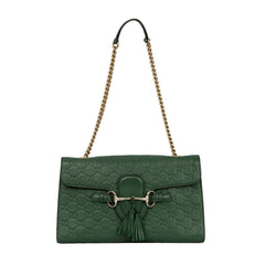 Gucci Green Emily Medium Handbag
