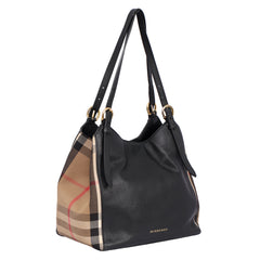 BURBERRY CANTERBURY HOUSE CHECK TOTE BAG