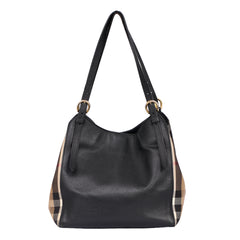 BURBERRY CANTERBURY HOUSE CHECK TOTE BAG