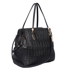 COACH MADISON GATHERED TWIST SATCHEL BAG