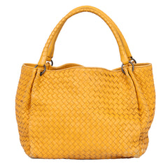 BOTTEGA VENETA INTRECCIATO GARDA LEATHER TOTE BAG