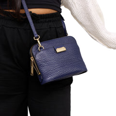 BURBERRY HARROGATE GRAINED LEATHER CROSSBODY BAG