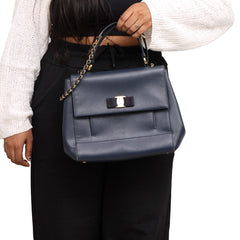 SALVATORE FERRAGAMO VARA BOW TOP HANDLE BAG