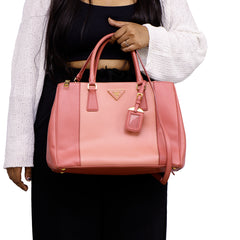 PRADA BI COLOR SAFFIANOMEDIUM LUX GALLERIA