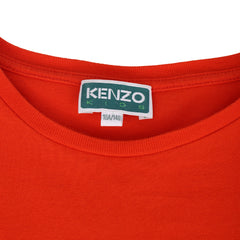 KENZO SIZE 9- 10 YEARS KIDS KENZO LOGO PRINTED T-SHIRT