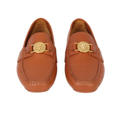 VERSACE EU:40 MEDUSA CAR SHOES LOAFERS 