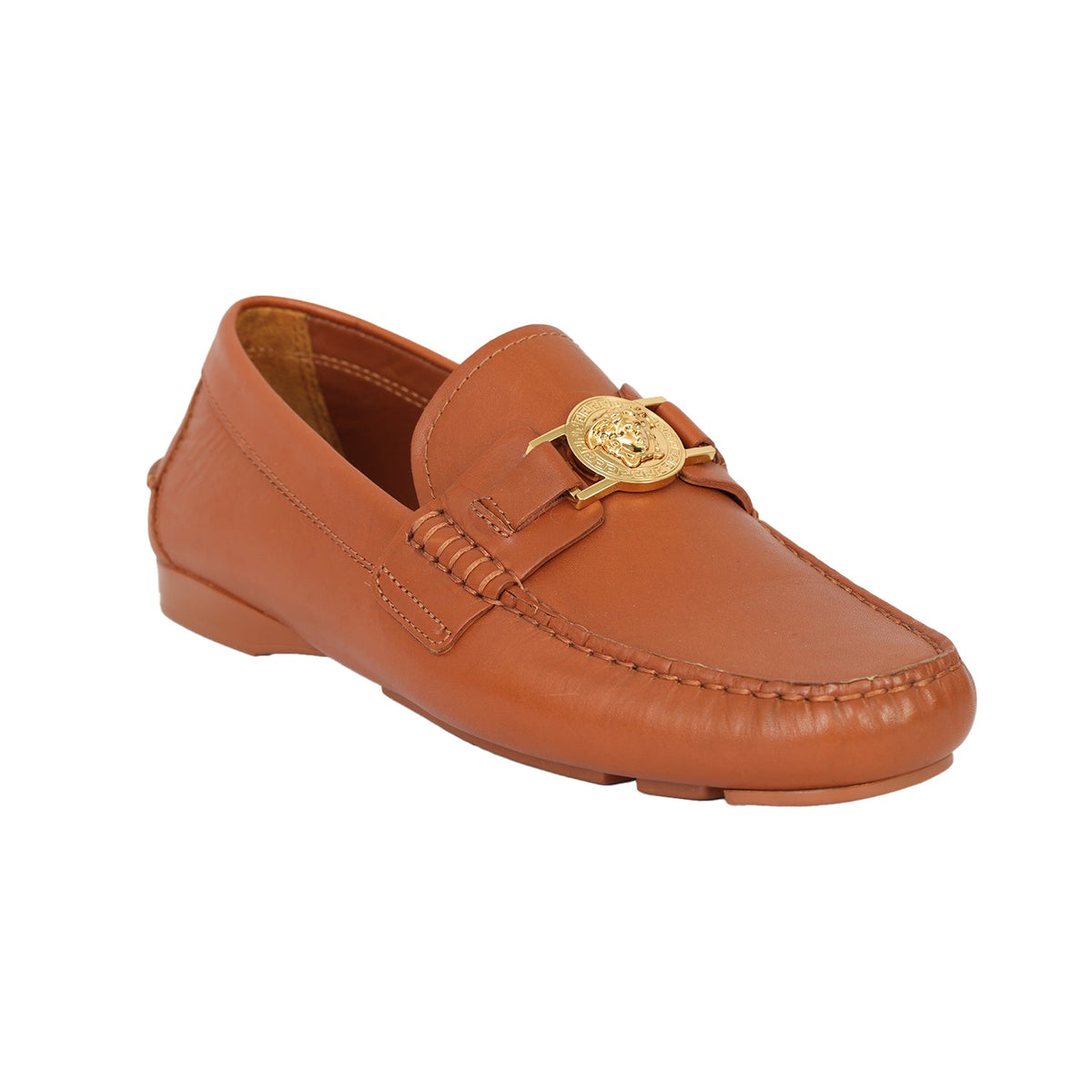 VERSACE EU:40 MEDUSA CAR SHOES LOAFERS 
