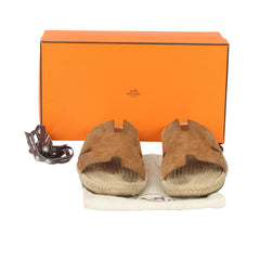 HERMESEU-43 ANTIGUA ESPADRILLE SANDALS 