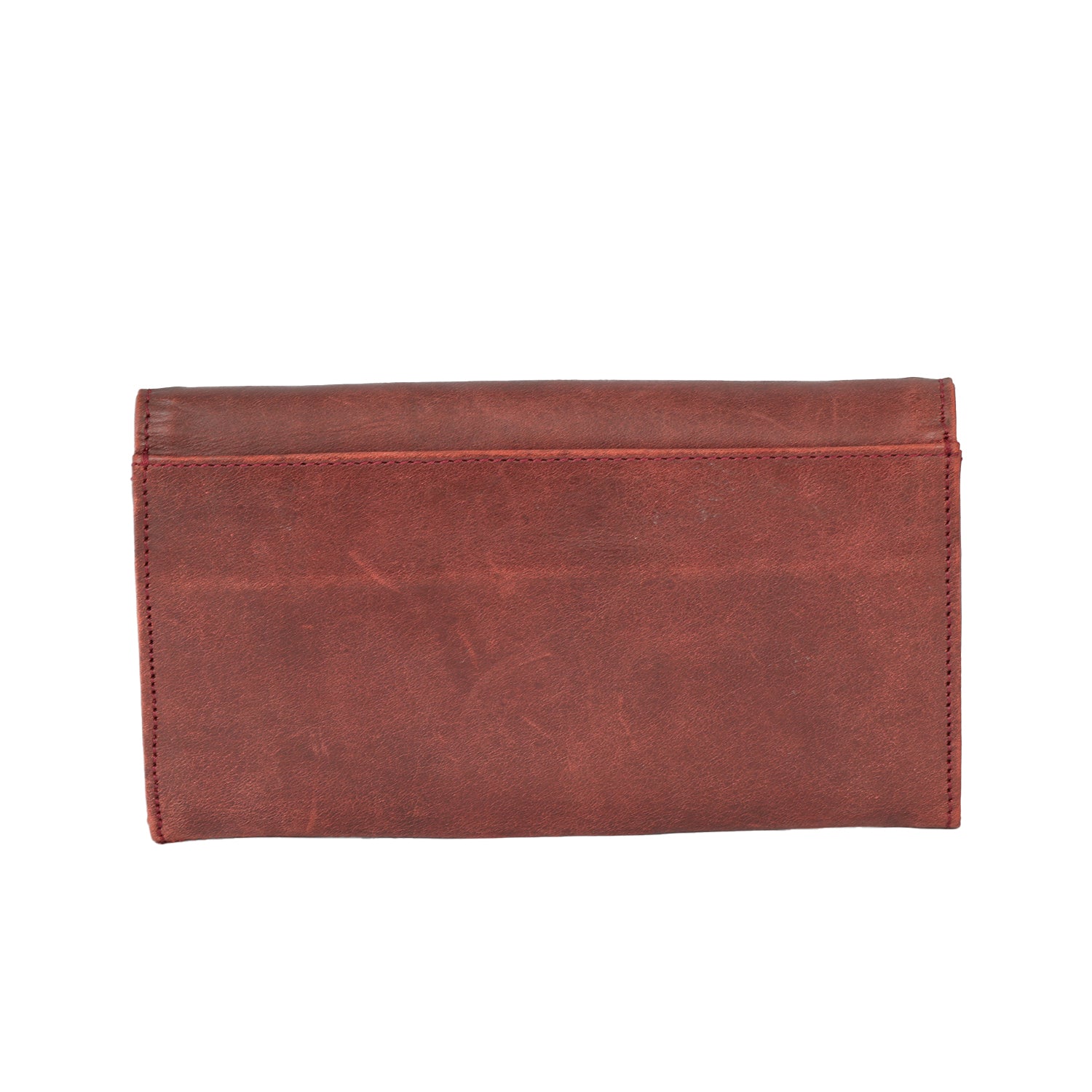 GIVENCHY 4G LOGO RED LONG LEATHER WALLET 