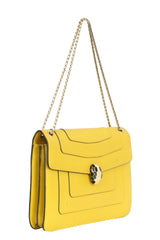 Bvlgari Serpenti Yellow Forever Shoulder Bag