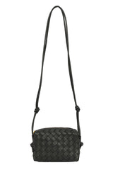 Bottega Veneta Black Mini Loop Camera Bag