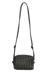 Bottega Veneta Black Mini Loop Camera Bag