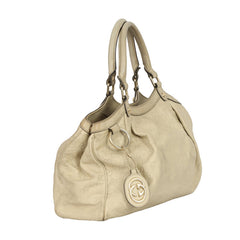 GUCCI GUCCISSIMA SUKEY LEATHER HANDBAG 