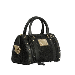 VERSACE SNAP OUT OF IT TOP HANDLE BAG 