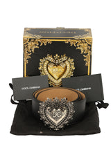 Dolce And Gabbana Size 85 Cm /34 Inchesdevotion Black