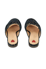 Gucci Size EU 36.5 Princetown Gg Velvetmules